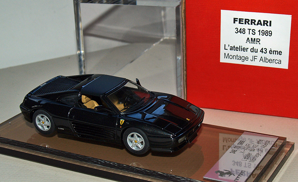 JF Alberca : Ferrari 348 TS with top in brass